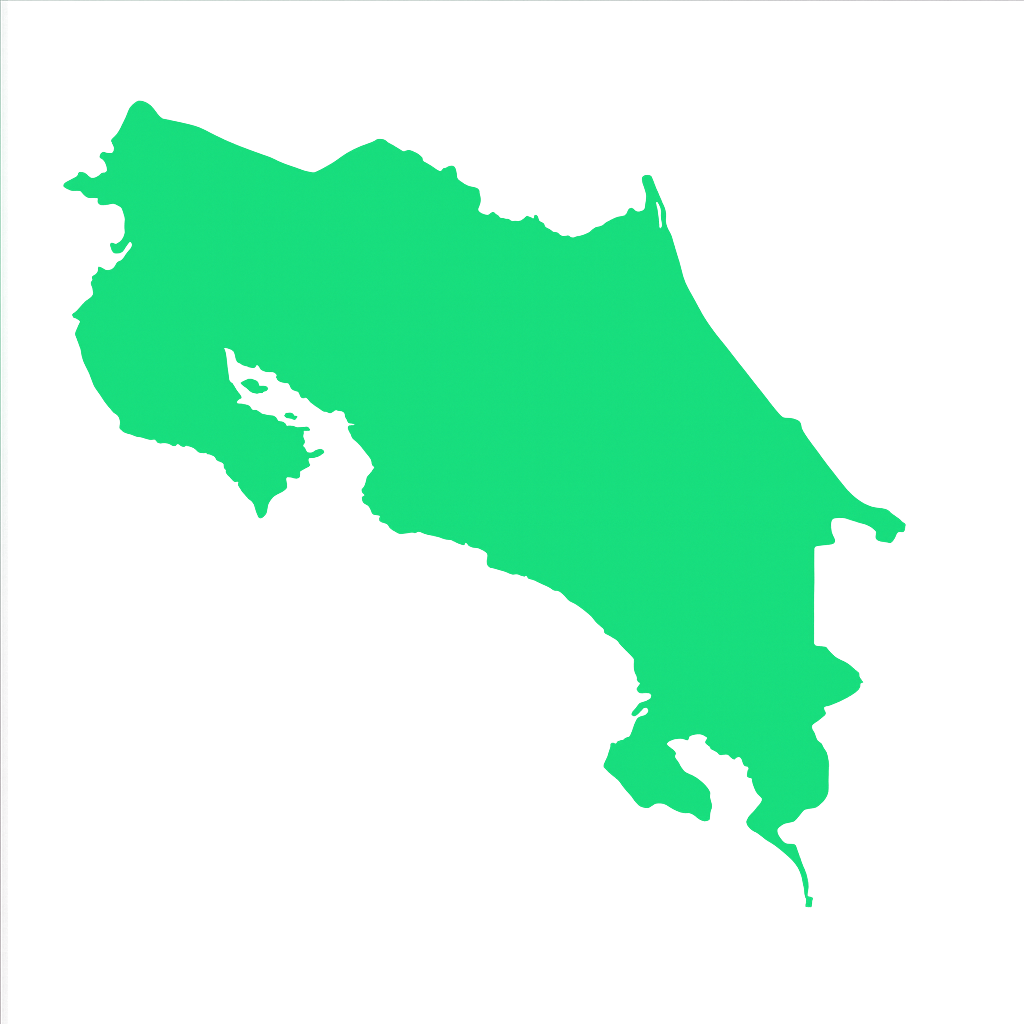 Costa Rica Map